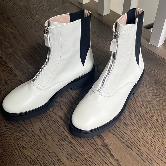 Stuart Weeitzman combat boot US 7 - Picture 1 of 4